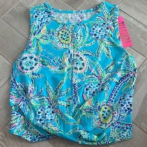 Lilly Pulitzer Luxletic Greer tank NWT sz L